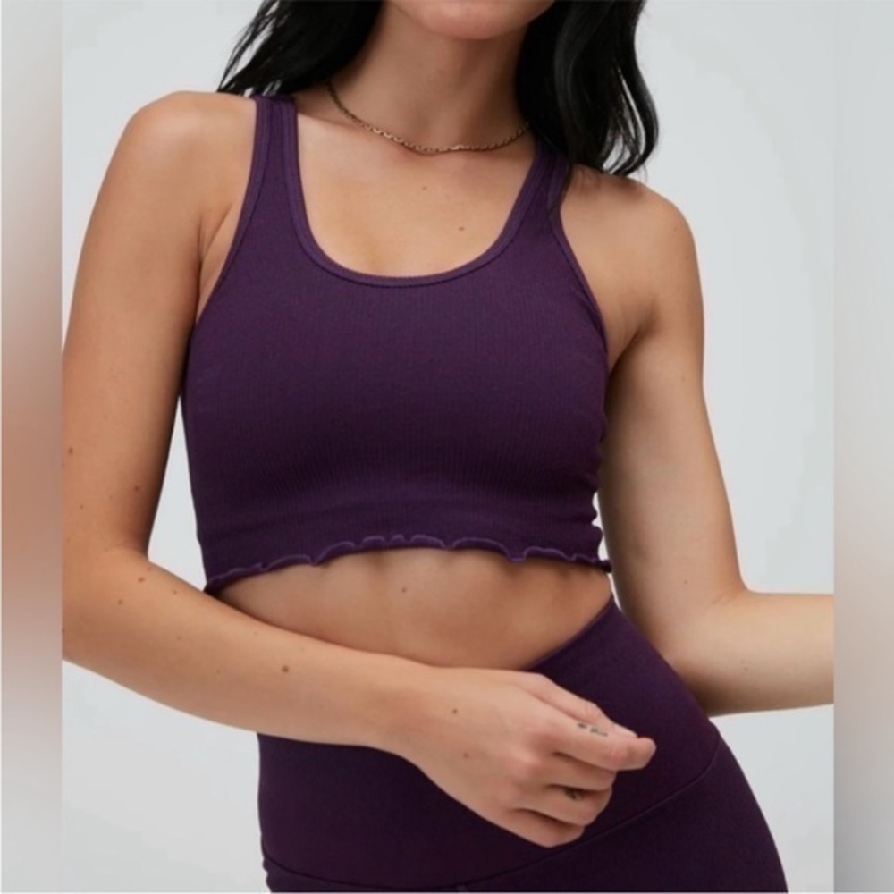 Spiritual Gangster Amor Lurex Crop Tank size XS/S NWOT